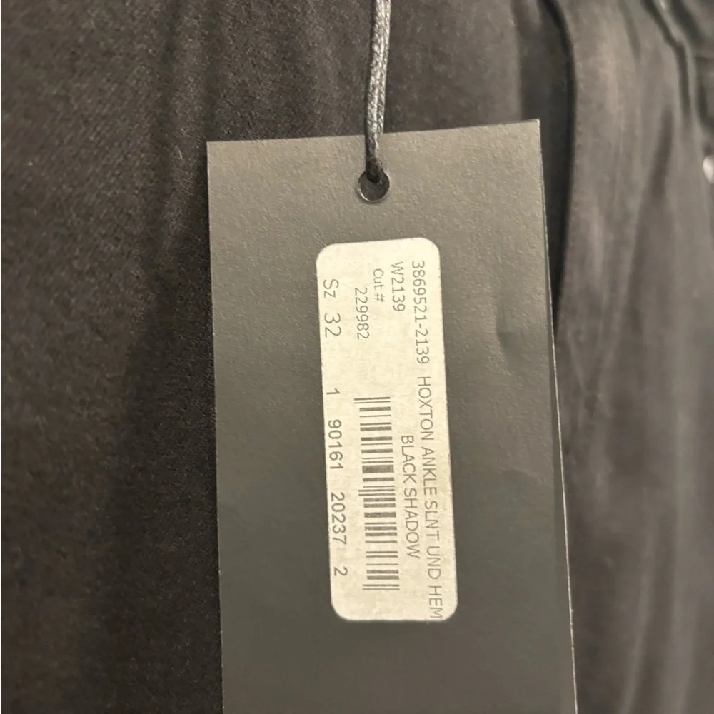 New Paige Black High rise with hem detail - Picture 5 of 8